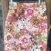 J. Crew Skirts | J. Crew Floral Classic Skirt! Dress Up Or Caz! | Color: Pink | Size: 6