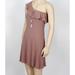 American Eagle Outfitters Dresses | Ae Ribbed One Shoulder Dress | Color: Pink/Purple | Size: S