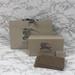 Burberry Accessories | Authentic Burberry Shoe Storage Gift Box + Dusts | Color: Silver/Tan | Size: L: 12” X H: 6.5” X W: 4.25”