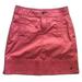 Anthropologie Skirts | Hei Hei For Anthropologie Orange Coral Cotton Skirt 0 Xs Pockets Mini Stripes | Color: Orange/Red | Size: 0
