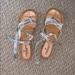American Eagle Outfitters Shoes | American Eagle Sandals | Color: Silver | Size: 9