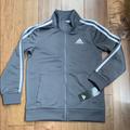 Adidas Shirts & Tops | Adidas Youth Track Jacket | Color: Gray/White | Size: 7xb