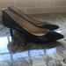 Michael Kors Shoes | *Nwot* Michael Kors Kitten Heel Shoes | Color: Black | Size: 6.5