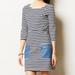 Anthropologie Dresses | Anthropologie Tabitha Striped Dress | Color: Gold/White | Size: 6