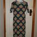 Lularoe Dresses | Lularoe Julia Dress Xs | Color: Blue/Green | Size: Xs