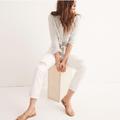 Madewell Jeans | Madewell Creme Jeans | Color: Cream | Size: 25