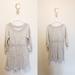 Anthropologie Dresses | Anthropologie Saturday Sunday Sweater Dress | Color: Gray | Size: M