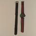 American Eagle Outfitters Accessories | Aeo Watch With Two Bands. | Color: Black/Red | Size: Os