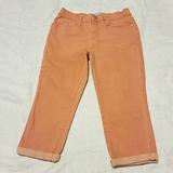 Jessica Simpson Bottoms | Girls Cropped Skinny Capris | Color: Pink | Size: 8g