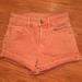 American Eagle Outfitters Shorts | American Eagle Jean Shorts - Size 0 | Color: Orange/Pink | Size: 0