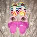 Disney Shoes | 5/$20!Disney House Shoes & Slippers Sz S 9/10 | Color: Pink/Purple | Size: Sm 9/10