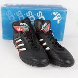 Adidas Shoes | 80s New Adidas Mens 9.5 Torsion Anzio Soccer Shoes | Color: Black | Size: 9.5