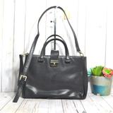 Kate Spade Bags | Kate Spade Natacha Lovett Leather Satchel Bag | Color: Black | Size: Os