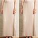 Anthropologie Skirts | Anthropologie Hd In Paris Pleated Mica Lam Maxi | Color: Cream/Gold | Size: M