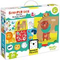 Banana Panda Suuuper Size Puzzle Animal Match - Riesenpuzzle & Zuordnungsaktivität für Kinder ab 2 Jahren. Gigantische Puzzle für Kinder, 1 Puzzle Set, Mehrfarbig