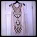 Free People Dresses | Beaded White Free People Dress Small | Color: White | Size: Sj