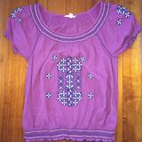 American Eagle Outfitters Tops | American Eagle Outfitters Top | Color: Purple | Size: M