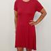 American Eagle Outfitters Dresses | American Eagle Ribbed Jersey Dress | Color: Red | Size: M