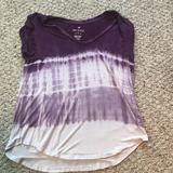 American Eagle Outfitters Tops | American Eagle Soft And Sexy Shirt | Color: Purple/White | Size: S
