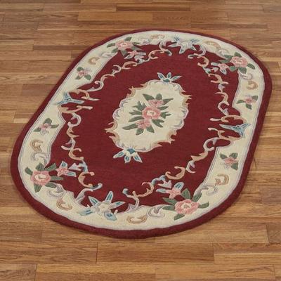 Serena Aubusson II Oval Rug 3'6