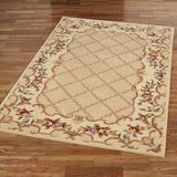 Claras Garden Rectangle Rug, 3'3" x 5'3", Ivory