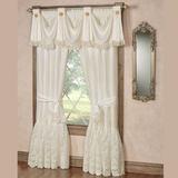 Cameo Lace Swag Valance Pearl 72 x 20, 72 x 20, Pearl