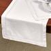 Corra Table Runner, 16 x 90, White