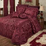 Camelot Grande Bedspread Burgundy, Queen, Burgundy