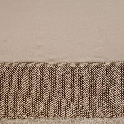 Opulence Tailored Bedskirt, Queen 19" Drop, Taupe