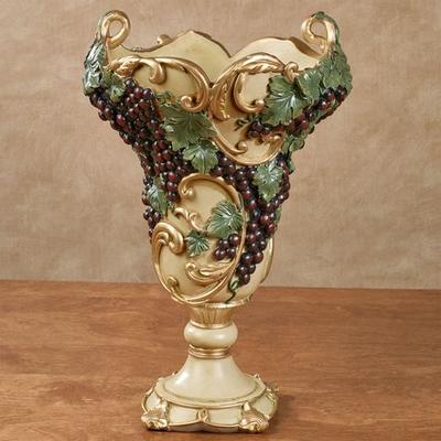 Vigne Elegante Decorative Table Vase Dark Red , Da...