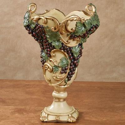 Vigne Elegante Decorative Table Vase Dark Red , Dark Red