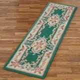 Serena Aubusson II Rug Runner 2' x 7'6", 2' x 7'6", Parisian Blue