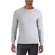 French Connection Luxe Crew-Neck Men's Jumper, Grey Melange X-Large