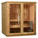 Almost Heaven Saunas Rainelle Fir 4 Person Steam Sauna in Brown | 78 H x 63 W x 71 D in | Wayfair AHRAIN4PNS