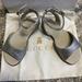 Gucci Shoes | Gucci Baby Girl Silver Sandals | Color: Silver | Size: Eu 23 (Us 7)