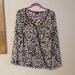 Torrid Tops | Animal Print Blouse | Color: Black/Cream | Size: 2x