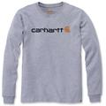 Carhartt EMEA Workwear Signature Graphic Core Logo Longsleeve ( Longsleeve ), gris, taille 2XL