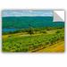 Ebern Designs Lakeside Vineyard I Removable Wall Decal Vinyl in White | 24 H x 36 W in | Wayfair 25AACA5200FC444FA29AE04654CD30A6