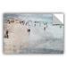 Highland Dunes On the Beach 2 Removable Wall Decal Vinyl in Brown/Gray | 16 H x 24 W in | Wayfair 6orl391a1624p