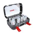 Trou Saw Set universel. Endurance pour Heavy Duty. Carbure. 8 parties - Bosch