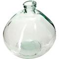 Atmosphera - Vase Uly rond verre recyclé D45cm créateur d'intérieur - Transparent