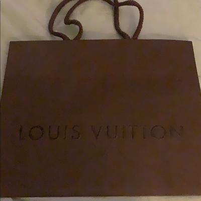 Louis Vuitton Party Supplies | Lv Louis Vuitton Gift Bag Brown New Never Used | Color: Brown | Size: Os