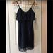 Anthropologie Dresses | Anthropologie~Joa Los Angeles Crochet Mini Dress | Color: Blue | Size: Xs