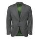 SELECTED HOMME Herren Slhslim-Mylologan Dk Gr Struc Blz B Noos Blazer, Grau (Dark Grey Melange Dark Grey Melange), 48 (Herstellergröße: 48)