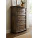 Hooker Furniture Hill Country Gillespie 5 Drawer Chest Wood in Black/Brown | 60 H x 44 W x 20 D in | Wayfair 5960-90010-MULTI