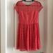 Anthropologie Dresses | Coral Summer Dress | Color: Pink | Size: 8