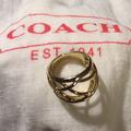 Coach Jewelry | Coach Dome Ring | Color: Gold | Size: Os