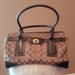 Coach Bags | Authentic Classic Brown & Tan Large Purse | Color: Brown | Size: Os