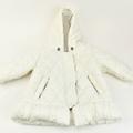 Burberry Jackets & Coats | Burberry White & Nova Check Logo, Hooded Coat | Color: White | Size: 6mb