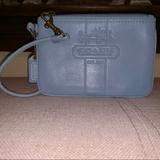 Coach Bags | Coach Est. 1941 Wristlet | Color: Blue | Size: 6” X 4”